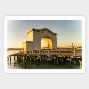 Pier 43 Ferry Arch   Sticker